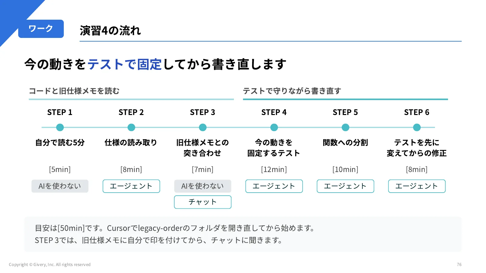 76ページ 演習4の流れ